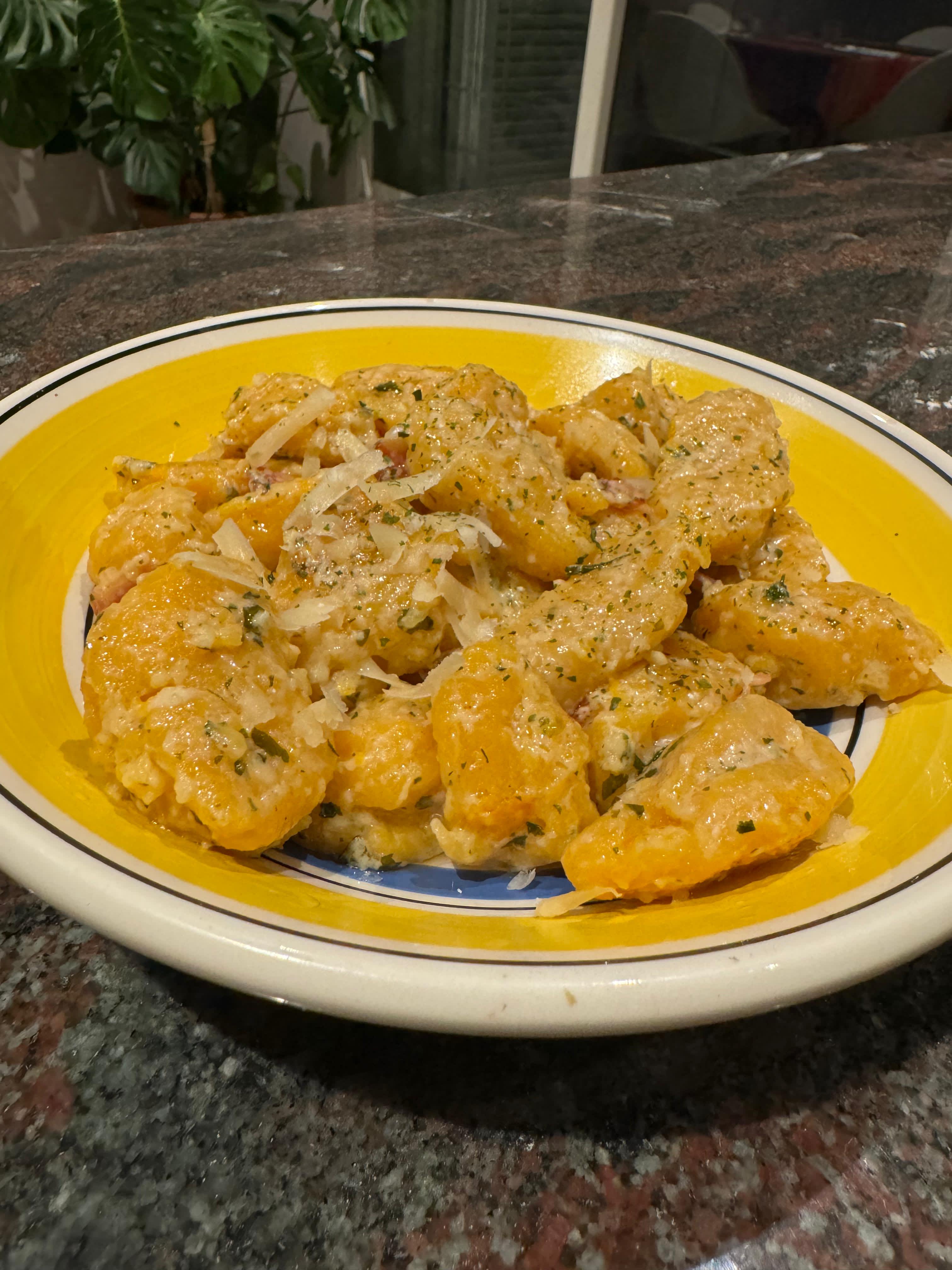 Gnocchis de calabaza