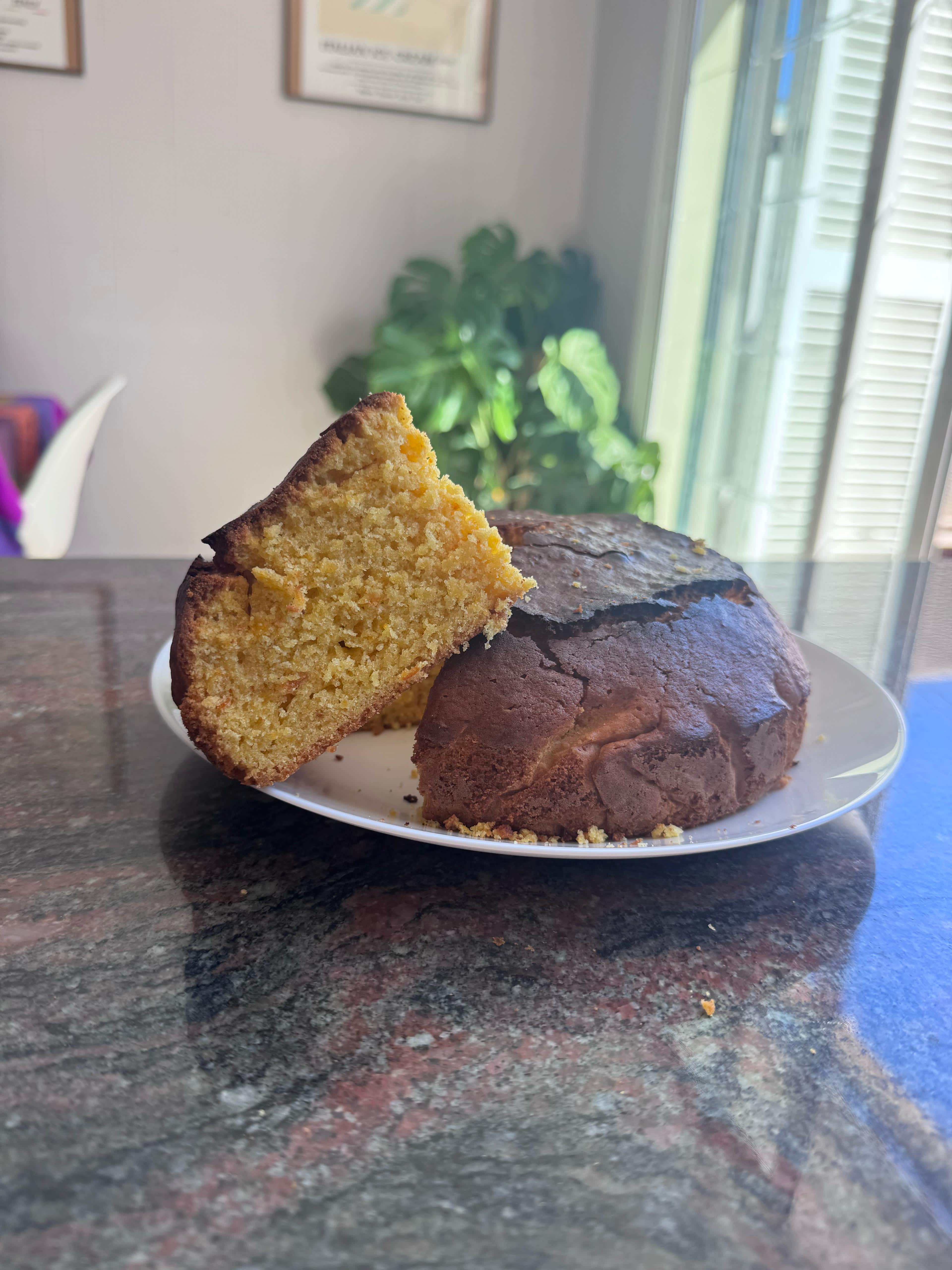 Torta de mandarina y naranja